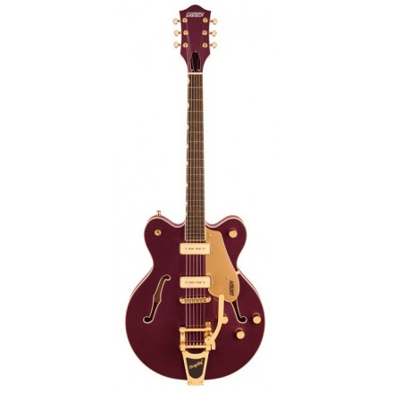 GRETSCH ELECTROMATIC PRISTINE LTD CENTER BLOCK DOUBLE-CUT WITH BIGSBY DARK CHERRY METALLIC